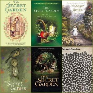 book covers for the secret garden